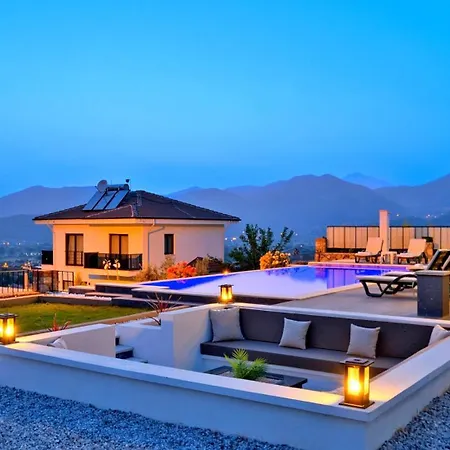 Vilă Fethiye Uzumlu Village 3 Bedroom Luxury Villa With Private Pool *